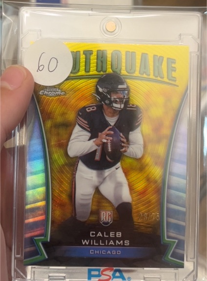 2024 Topps Chrome Youthquake #Y-1 Caleb Williams — front