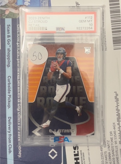 2023 Panini Zenith #112 C.J. Stroud — front