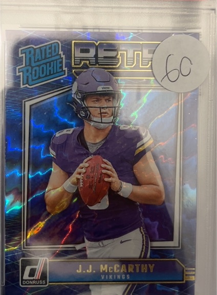 2024 Panini Donruss Retro Rated Rookie #2 J.J. McCarthy — front