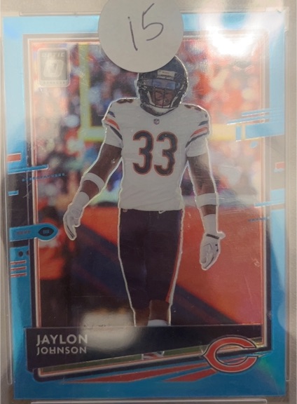 2020 Donruss Optic #123 Jaylon Johnson — front