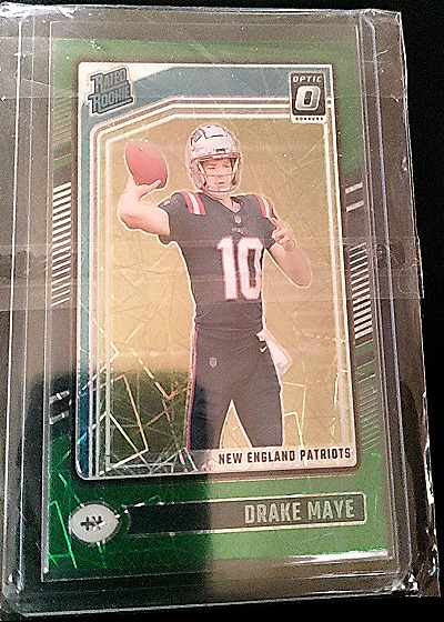 2024 Panini Donruss Optic #229 Drake Maye — front