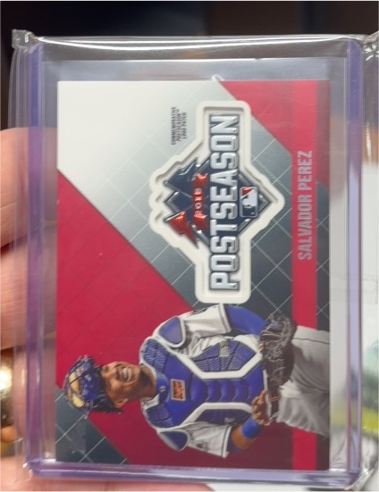 2018 Topps Update MLB Postseason #PSL-SP Salvador Perez — front