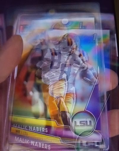 2023 Bowman U Chrome #74 Malik Nabers — front