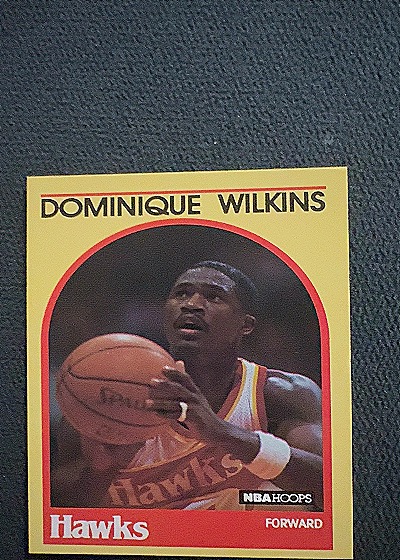1989 NBA Hoops #130 Dominique Wilkins — front