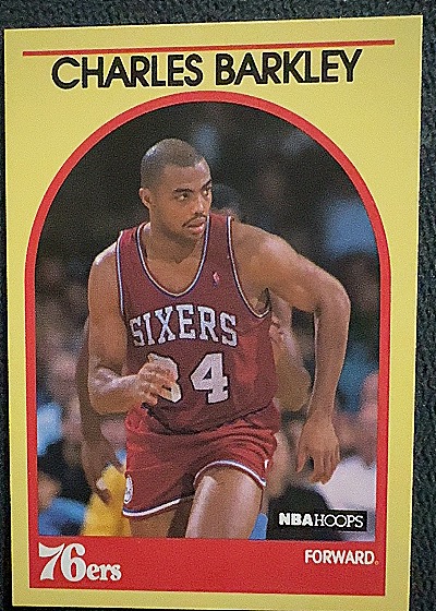 1989-90 NBA Hoops #110 Charles Barkley — front