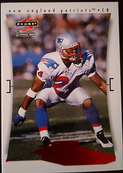 1997 Score #36 Ty Law — front