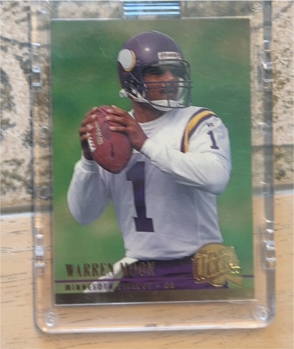 1992 Fleer Ultra #50 Warren Moon — front
