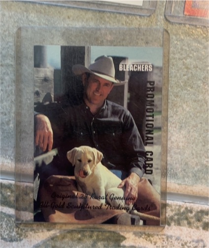 1993 Bleachers #5714 Nolan Ryan Exclusive Promo Card — front
