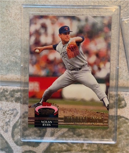1992 Topps Stadium Club Members Only #NNO Nolan Ryan — front