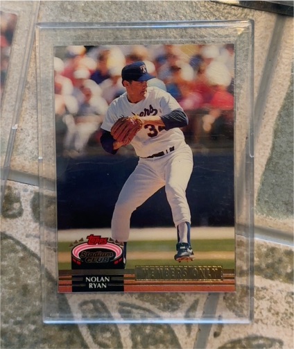 1991 Topps Stadium Club #27 Nolan Ryan — front