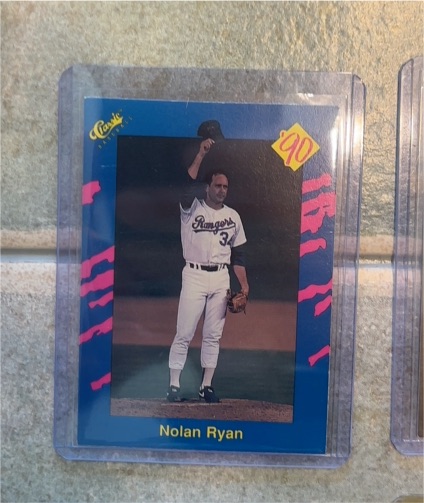 1990 Classic #1 Nolan Ryan — front