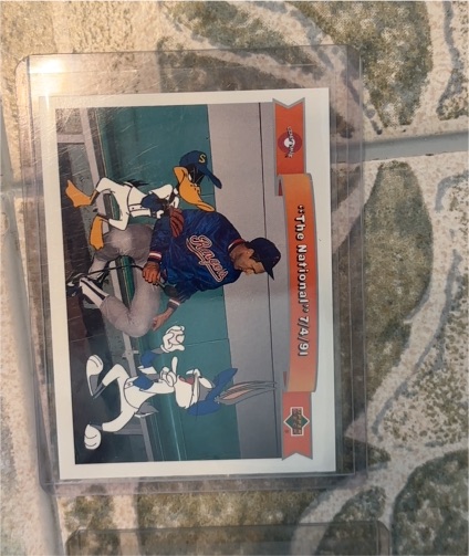 1991 Upper Deck #7-4-91 Nolan Ryan The National — front