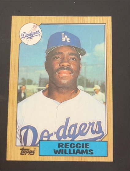 1987 Topps #232 Reggie Williams — front