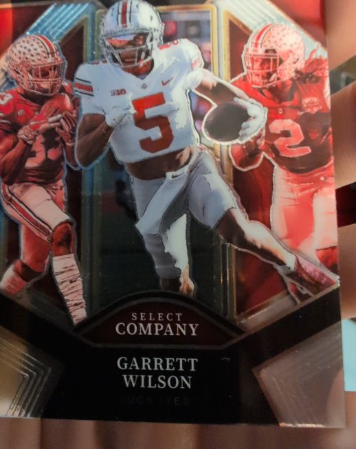 2022 Panini Select Draft Picks Select Company #SC-THE Garrett Wilson — front