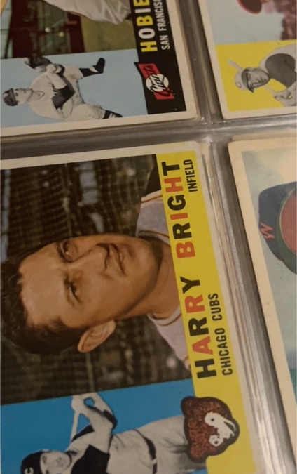 1960 Topps #277 Harry Bright — front