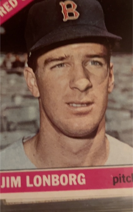 1966 Topps #93 Jim Lonborg — front