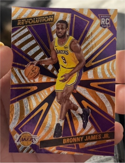 2024-25 Panini Revolution #118 Bronny James Jr — front