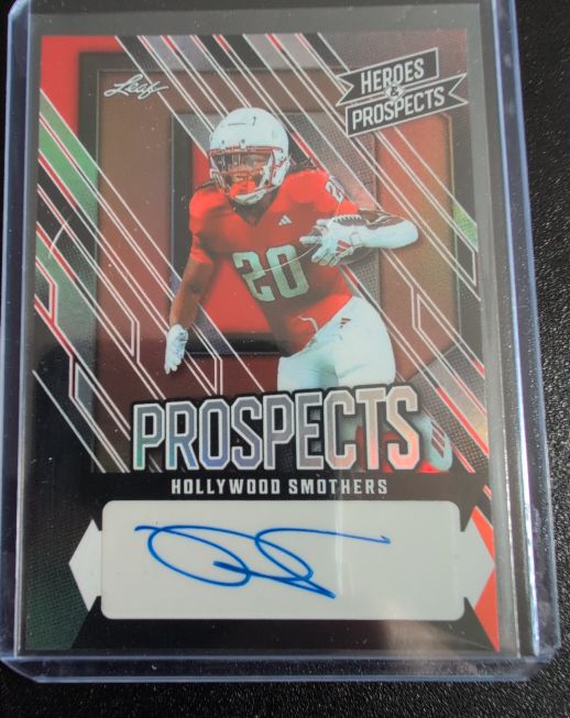 2024 Leaf Heroes & Prospects #Prospects Hollywood Smothers — front