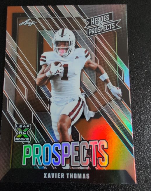 2024 Leaf Heroes & Prospects #160 Xavier Thomas — front