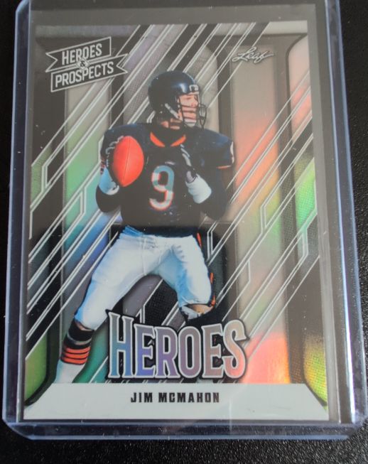 2024 Leaf Heroes & Prospects #198 Jim McMahon — front