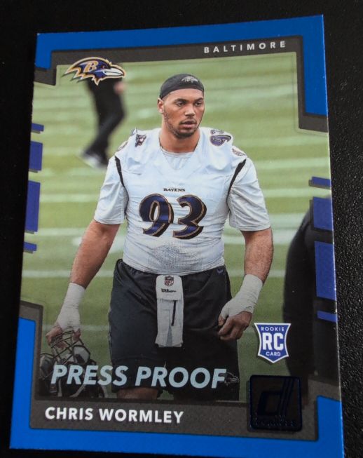 2017 Donruss #393 Chris Wormley — front