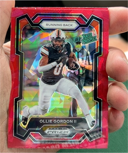 2024 Panini Prizm Draft Picks #102 Ollie Gordon II — front