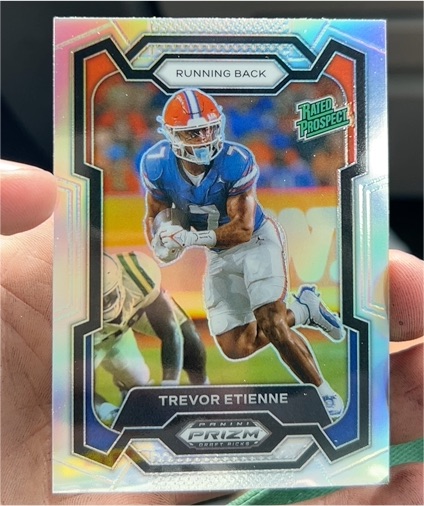2024 Panini Prizm Draft Picks #196 Trevor Etienne — front