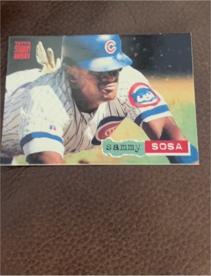 1994 Topps Stadium Club #80 Sammy Sosa — front