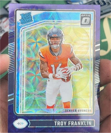 2024 Panini Donruss Optic #294 Troy Franklin — front