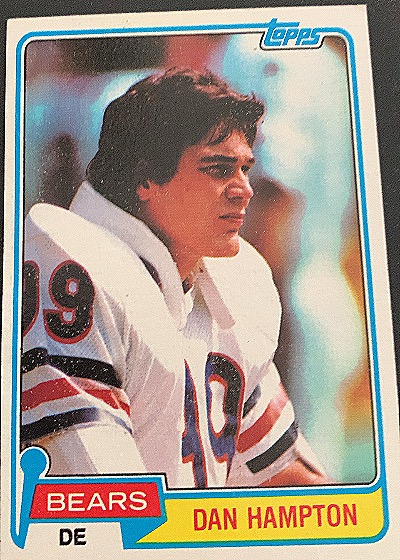 1981 Topps #316 Dan Hampton — front