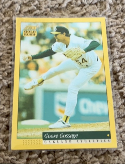 1994 Score Gold Rush #260 Goose Gossage — front