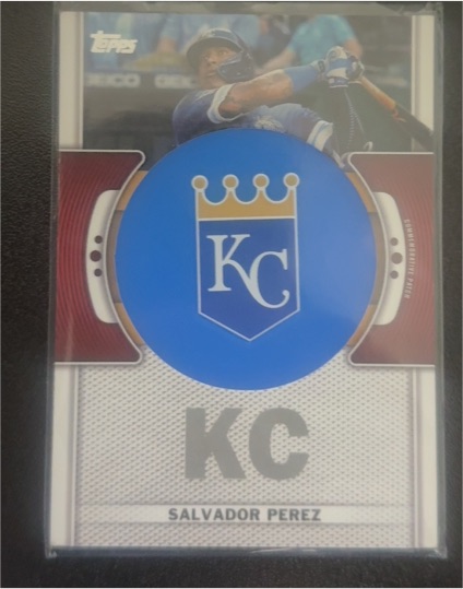 2023 Topps Series 1 Team Logo Commemorative Patch #TLP-SP Salvador Perez — front