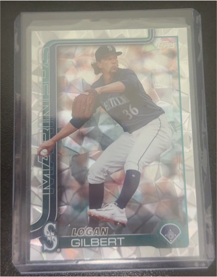 2025 Topps Series 1 #66 Logan Gilbert — front