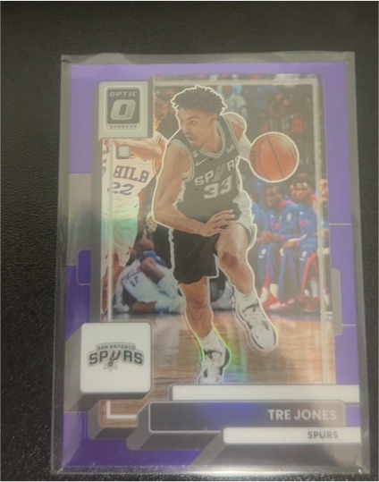 2022-23 Panini Donruss Optic #199 Tre Jones — front