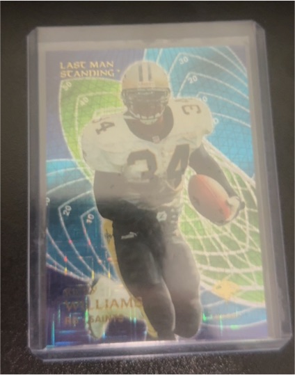 1997 Pacific #34 Chris Williams — front