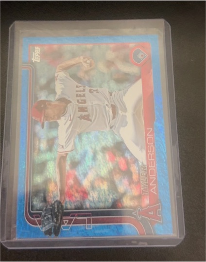 2025 Topps Chrome #227 Tyler Anderson — front