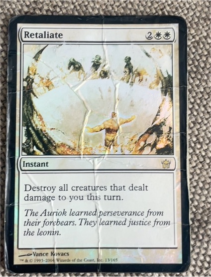2004 Magic: The Gathering Retaliate #13 — front