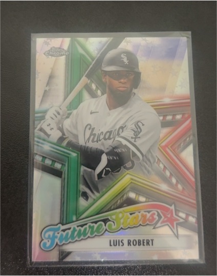 2021 Topps Chrome #FS-1 Luis Robert Future Stars — front