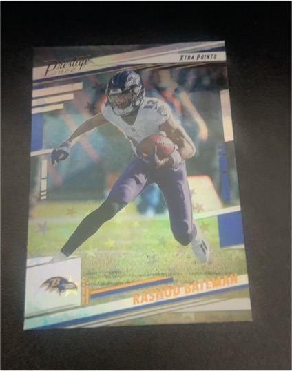 2022 Panini Prestige Xtra Points Rashod Bateman — front