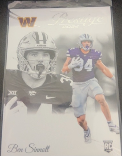 2024 Panini Prestige #388 Ben Sinnott — front