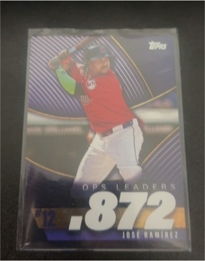 2025 Topps Series 2 #OPS-12 Jose Ramirez — front
