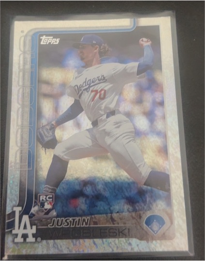 2025 Topps Series 1 #204 Justin Wrobleski — front