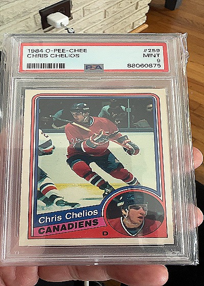 1984 O-Pee-Chee #259 Chris Chelios — front