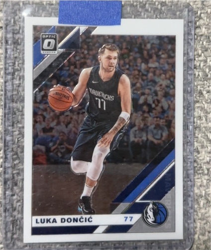 2019-20 Panini Donruss Optic #16 Luka Dončić — front