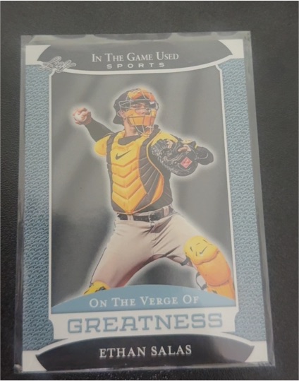 2024 Leaf On The Verge Of Greatness #VG-17 Ethan Salas — front