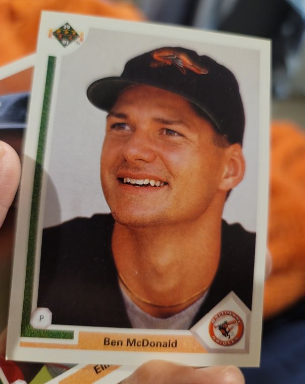 1991 Upper Deck #446 Ben McDonald — front