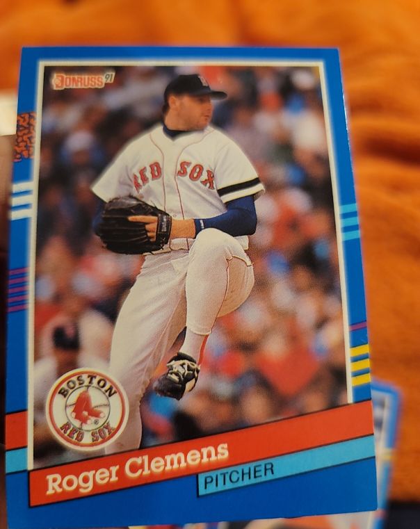 1991 Donruss #81 Roger Clemens Boston Red Sox — front