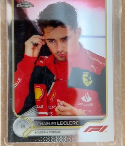 2022 Topps Chrome Formula 1 #26 Charles Leclerc — front