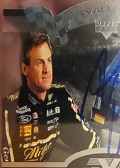 1992 Upper Deck Traks #2 Kenny Wallace — front