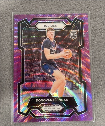 2024 Panini Prizm Draft Picks #95 Donovan Clingan — front